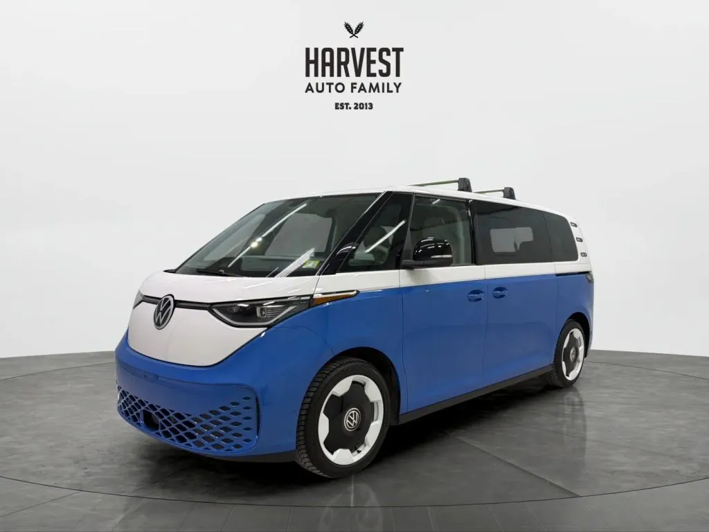 Blue 2025 Volkswagen ID.Buzz 1st Edition 4MOTION Van 4D for sale in Wahoo, NE