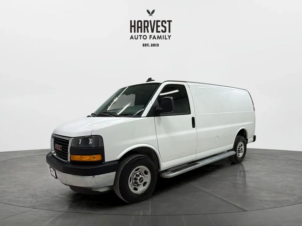 White 2024 GMC Savana 2500 Cargo Regular Van 3D for sale in Wahoo, NE