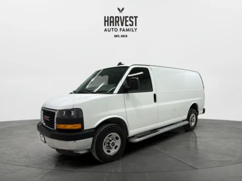 White 2024 GMC Savana 2500 Cargo Regular Van 3D for sale in Wahoo, NE