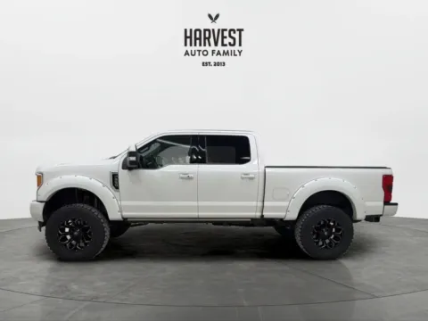 Photos of 2018 Ford F250 Super Duty Crew Cab Platinum Pickup 4D 6 3/4 ft for sale in Wahoo, NE at Harvest Auto Family