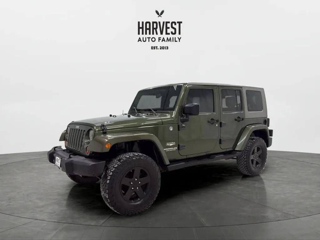 Green 2007 Jeep Wrangler Unlimited Sahara Sport Utility 4D for sale in Wahoo, NE