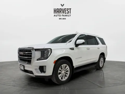 White 2021 GMC Yukon SLT Sport Utility 4D for sale in Wahoo, NE