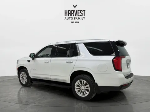 Another view of 2021 GMC Yukon SLT Sport Utility 4D for sale in Wahoo, NE at Harvest Auto Family