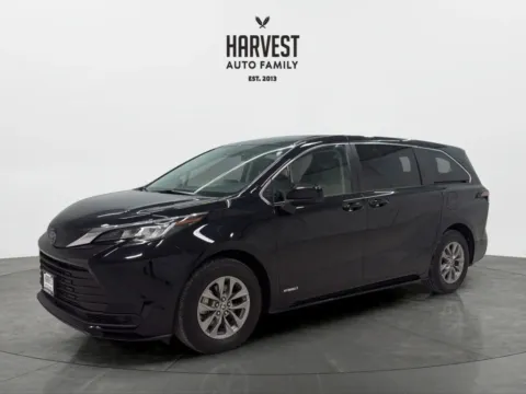 Black 2021 Toyota Sienna LE Minivan 4D for sale in Wahoo, NE