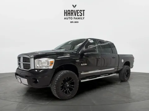 Black 2008 Dodge Ram 1500 Mega Cab Laramie Pickup 4D 6 1/4 ft for sale in Wahoo, NE