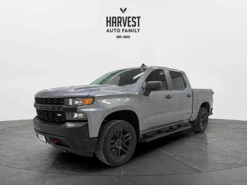 Gray 2020 Chevrolet Silverado 1500 Crew Cab Work Truck Pickup 4D 5 3/4 ft for sale in Wahoo, NE