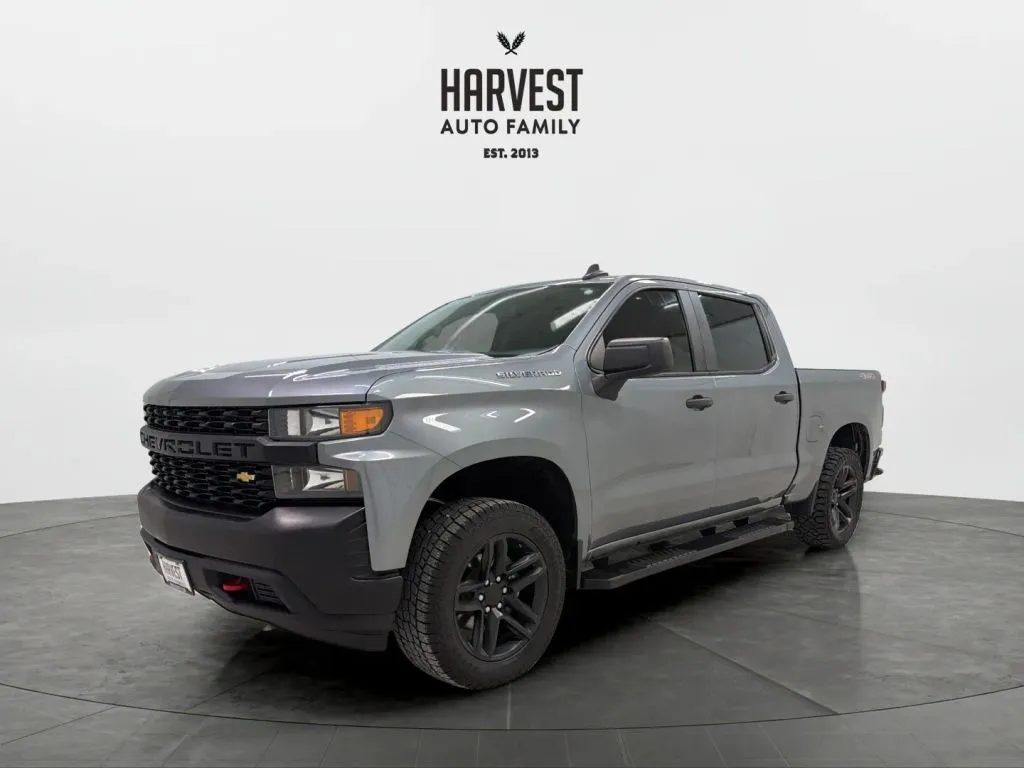 Gray 2020 Chevrolet Silverado 1500 Crew Cab Work Truck Pickup 4D 5 3/4 ft for sale in Wahoo, NE