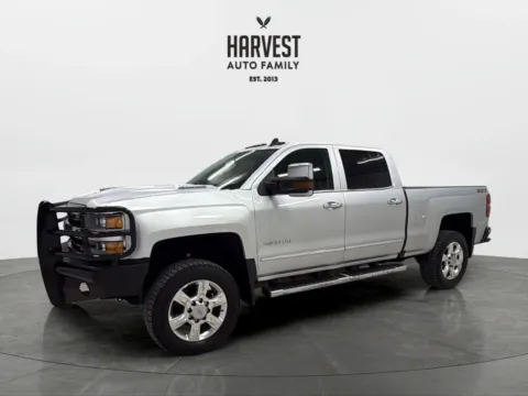 Silver 2019 Chevrolet Silverado 2500 HD Crew Cab LTZ Pickup 4D 6 1/2 ft for sale in Wahoo, NE