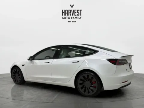 Another view of 2022 Tesla Model 3 Performance Sedan 4D for sale in Wahoo, NE at Harvest Auto Family