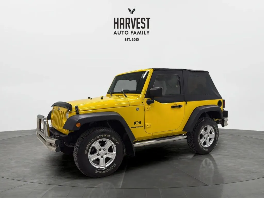 Yellow 2009 Jeep Wrangler X Sport Utility 2D for sale in Wahoo, NE