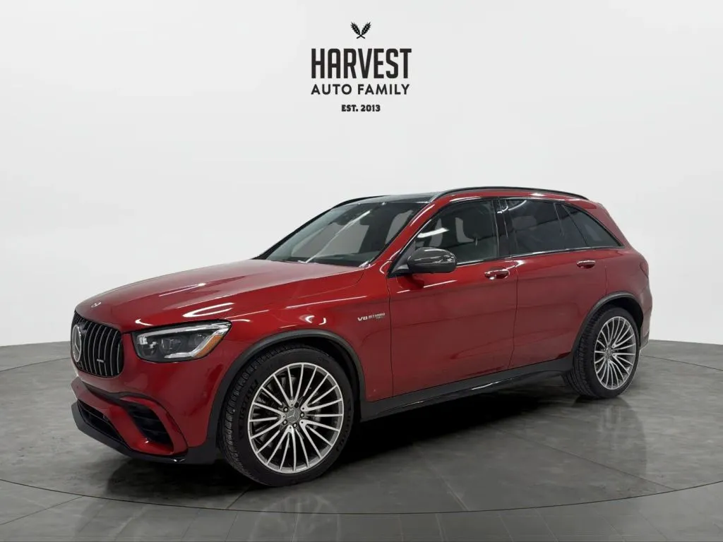 Red 2021 Mercedes-Benz Mercedes-AMG GLC GLC 63 4MATIC Sport Utility 4D for sale in Wahoo, NE