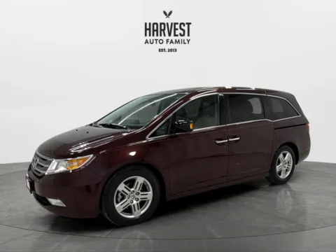 Red 2013 Honda Odyssey Touring Minivan 4D for sale in Wahoo, NE