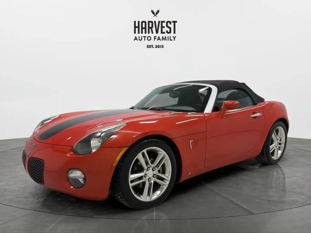 Orange 2009 Pontiac Solstice Street Edition Convertible 2D for sale in Wahoo, NE