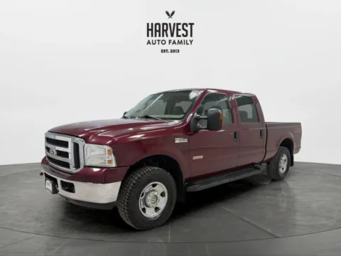 Red 2006 Ford F250 Super Duty Crew Cab XLT Pickup 4D 6 3/4 ft for sale in Wahoo, NE