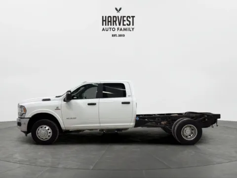 Photos of 2023 Ram 3500 Crew Cab & Chassis SLT Cab & Chassis 4D for sale in Wahoo, NE at Harvest Auto Family