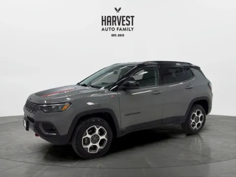 Gray 2022 Jeep Compass Trailhawk Sport Utility 4D for sale in Wahoo, NE