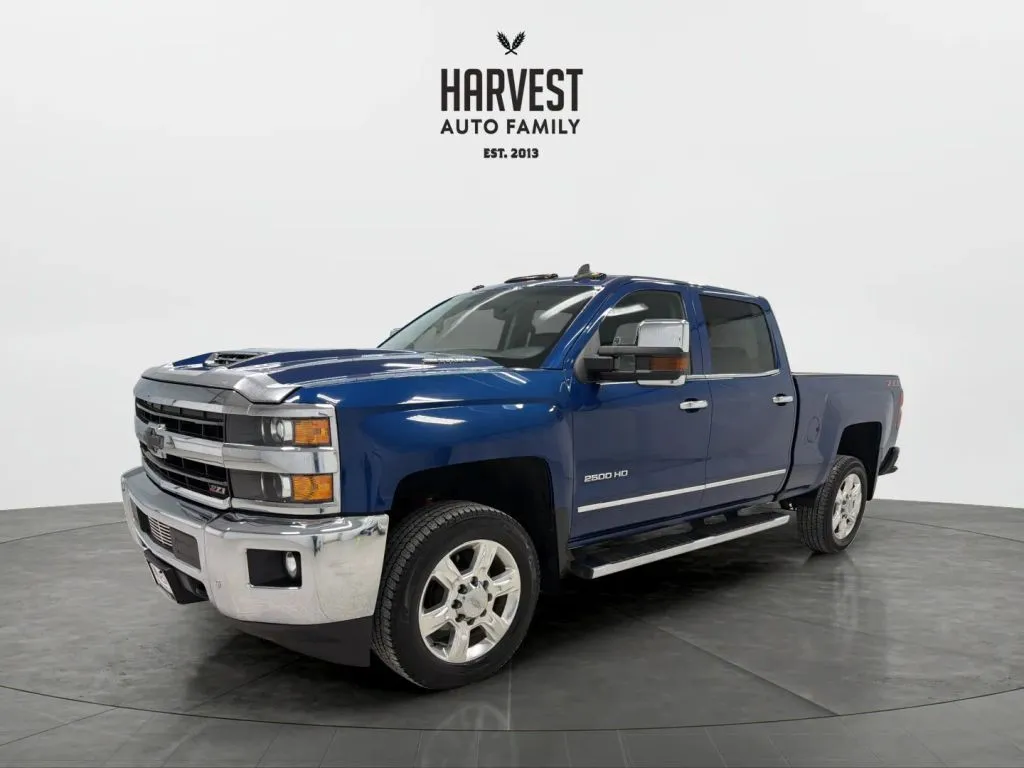 Blue 2019 Chevrolet Silverado 2500 HD Crew Cab LTZ Pickup 4D 6 1/2 ft for sale in Wahoo, NE