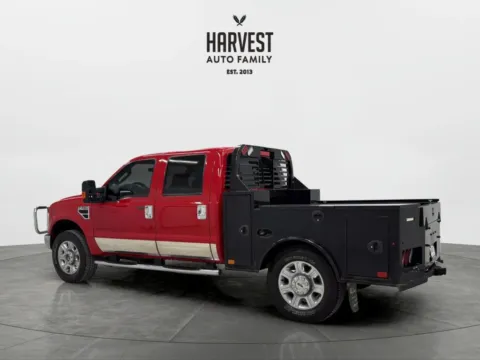 Another view of 2010 Ford F350 Super Duty Crew Cab Lariat Pickup 4D 6 3/4 ft for sale in Wahoo, NE at Harvest Auto Family