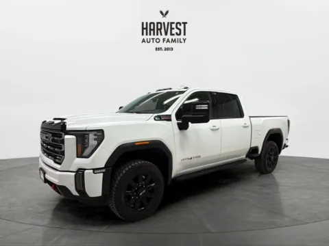 White 2024 GMC Sierra 2500 HD Crew Cab AT4 Pickup 4D 6 1/2 ft for sale in Wahoo, NE
