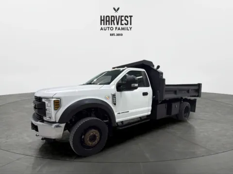 White 2019 Ford F550 Super Duty Regular Cab & Chassis XL Cab & Chassis 2D for sale in Wahoo, NE