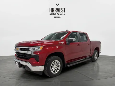 Red 2023 Chevrolet Silverado 1500 Crew Cab LT Pickup 4D 5 3/4 ft for sale in Wahoo, NE