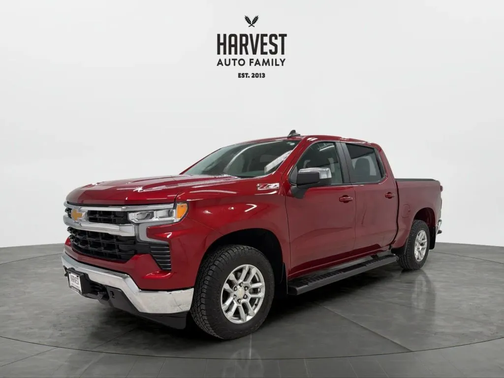 Red 2023 Chevrolet Silverado 1500 Crew Cab LT Pickup 4D 5 3/4 ft for sale in Wahoo, NE