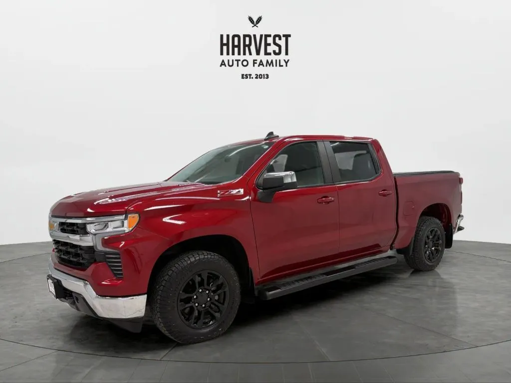 Red 2023 Chevrolet Silverado 1500 Crew Cab LT Pickup 4D 5 3/4 ft for sale in Wahoo, NE