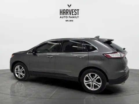 Another view of 2018 Ford Edge Titanium Sport Utility 4D for sale in Wahoo, NE at Harvest Auto Family