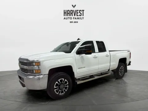 White 2018 Chevrolet Silverado 2500 HD Double Cab LT Pickup 4D 6 1/2 ft for sale in Wahoo, NE