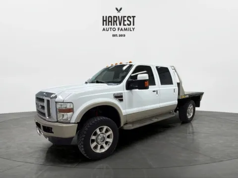 White 2009 Ford F350 Super Duty Crew Cab King Ranch Pickup 4D 6 3/4 ft for sale in Wahoo, NE