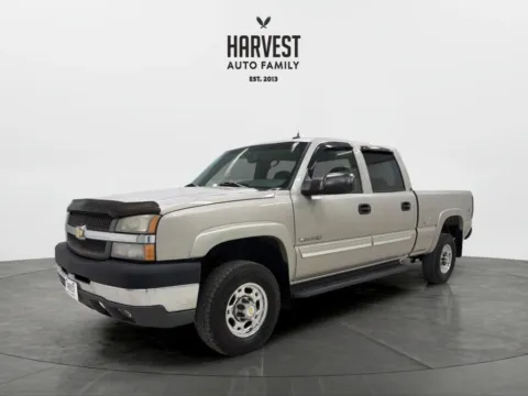 Beige 2004 Chevrolet Silverado 2500 HD Crew Cab LT Pickup 4D 6 1/2 ft for sale in Wahoo, NE