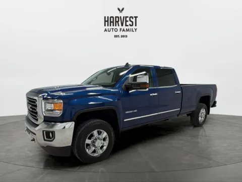Blue 2017 GMC Sierra 3500 HD Crew Cab SLT Pickup 4D 8 ft for sale in Wahoo, NE