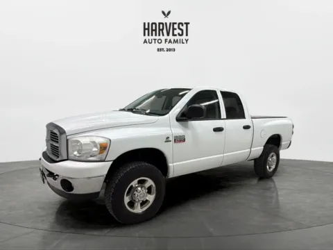 White 2008 Dodge Ram 2500 Quad Cab SLT Pickup 4D 6 1/4 ft for sale in Wahoo, NE