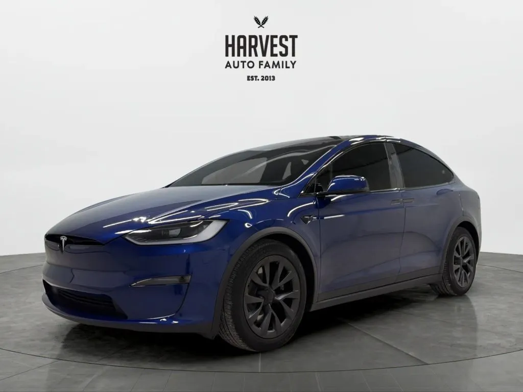 Blue 2024 Tesla Model X Standard Sport Utility 4D for sale in Wahoo, NE