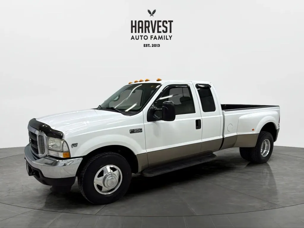 White 2002 Ford F350 Super Duty Super Cab Long Bed for sale in Wahoo, NE