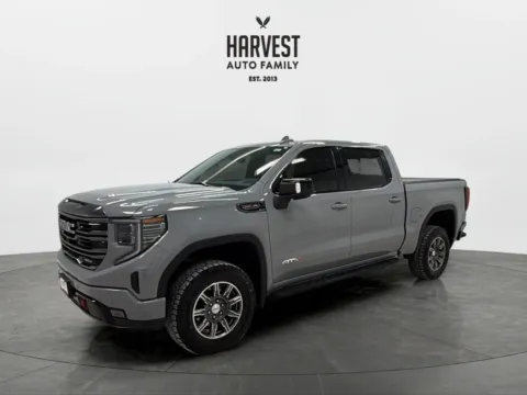 Gray 2024 GMC Sierra 1500 Crew Cab AT4 Pickup 4D 5 3/4 ft for sale in Wahoo, NE