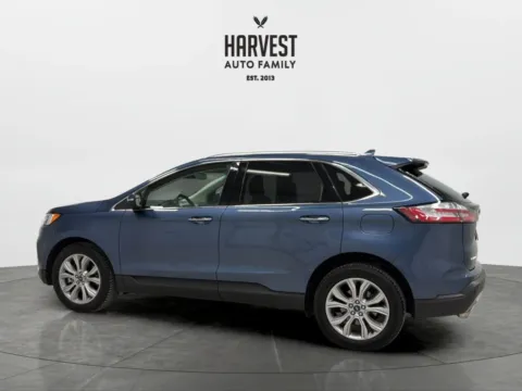 Another view of 2019 Ford Edge Titanium Sport Utility 4D for sale in Wahoo, NE at Harvest Auto Family