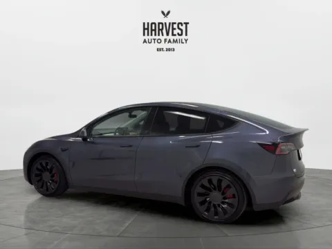 Another view of 2022 Tesla Model Y Performance Sport Utility 4D for sale in Wahoo, NE at Harvest Auto Family