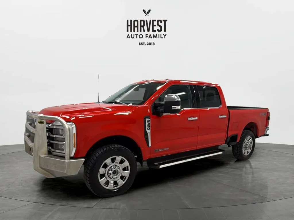 Red 2023 Ford F350 Super Duty Crew Cab Lariat Pickup 4D 6 3/4 ft for sale in Wahoo, NE
