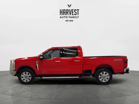 Photos of 2023 Ford F350 Super Duty Crew Cab Lariat Pickup 4D 6 3/4 ft for sale in Wahoo, NE at Harvest Auto Family
