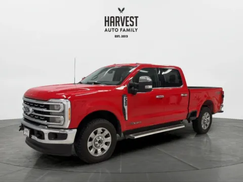 Red 2023 Ford F350 Super Duty Crew Cab Lariat Pickup 4D 6 3/4 ft for sale in Wahoo, NE