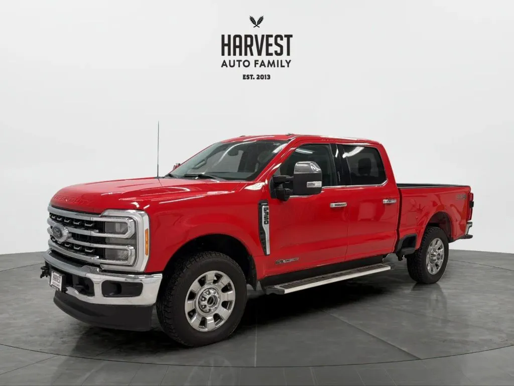 Red 2023 Ford F350 Super Duty Crew Cab Lariat Pickup 4D 6 3/4 ft for sale in Wahoo, NE