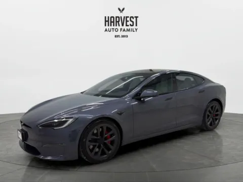 Gray 2023 Tesla Model S Plaid Sedan 4D for sale in Wahoo, NE