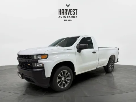 White 2020 Chevrolet Silverado 1500 Regular Cab Work Truck Pickup 2D 8 ft for sale in Wahoo, NE