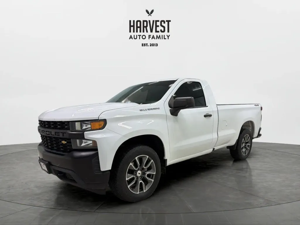 White 2020 Chevrolet Silverado 1500 Regular Cab Work Truck Pickup 2D 8 ft for sale in Wahoo, NE