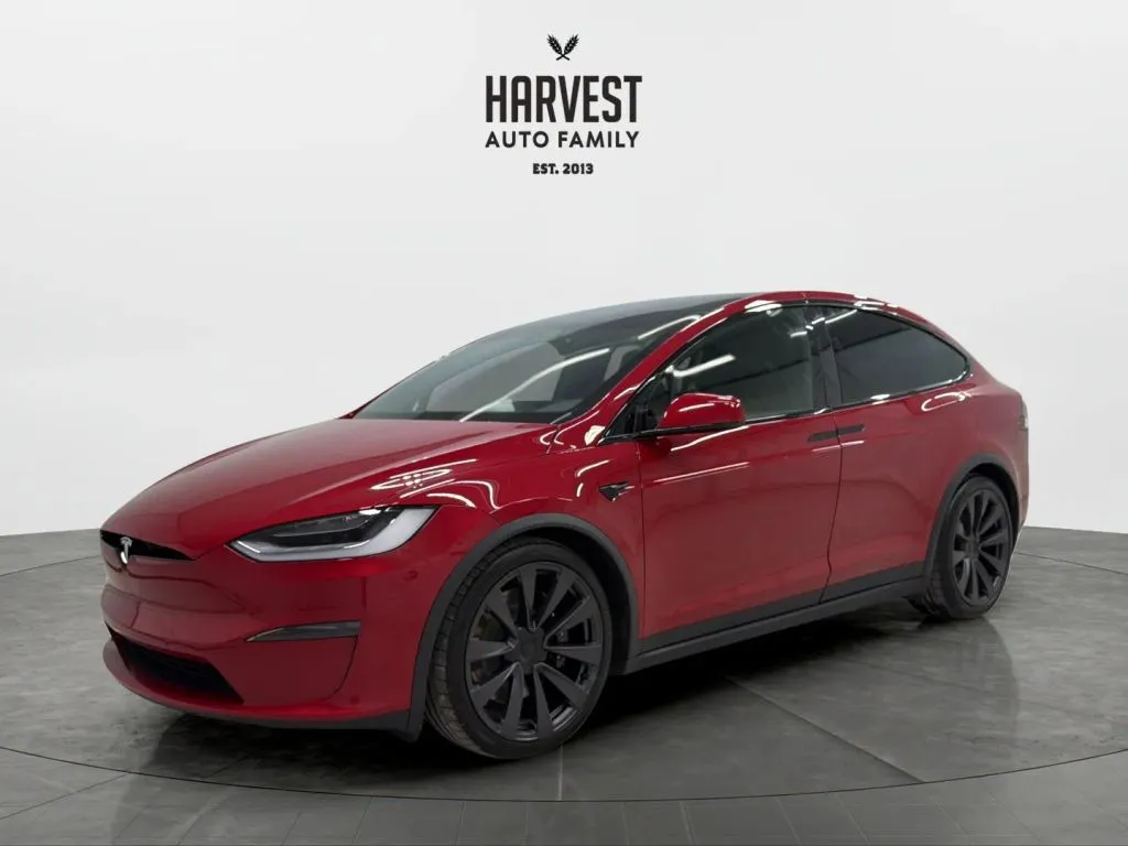 Red 2022 Tesla Model X Plaid Sport Utility 4D for sale in Wahoo, NE