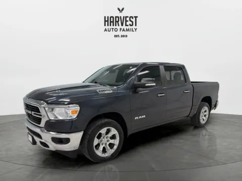 Gray 2019 Ram 1500 Crew Cab Big Horn Pickup 4D 5 1/2 ft for sale in Wahoo, NE