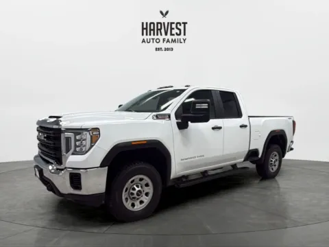 White 2022 GMC Sierra 2500 HD Double Cab Pro Pickup 4D 6 1/2 ft for sale in Wahoo, NE