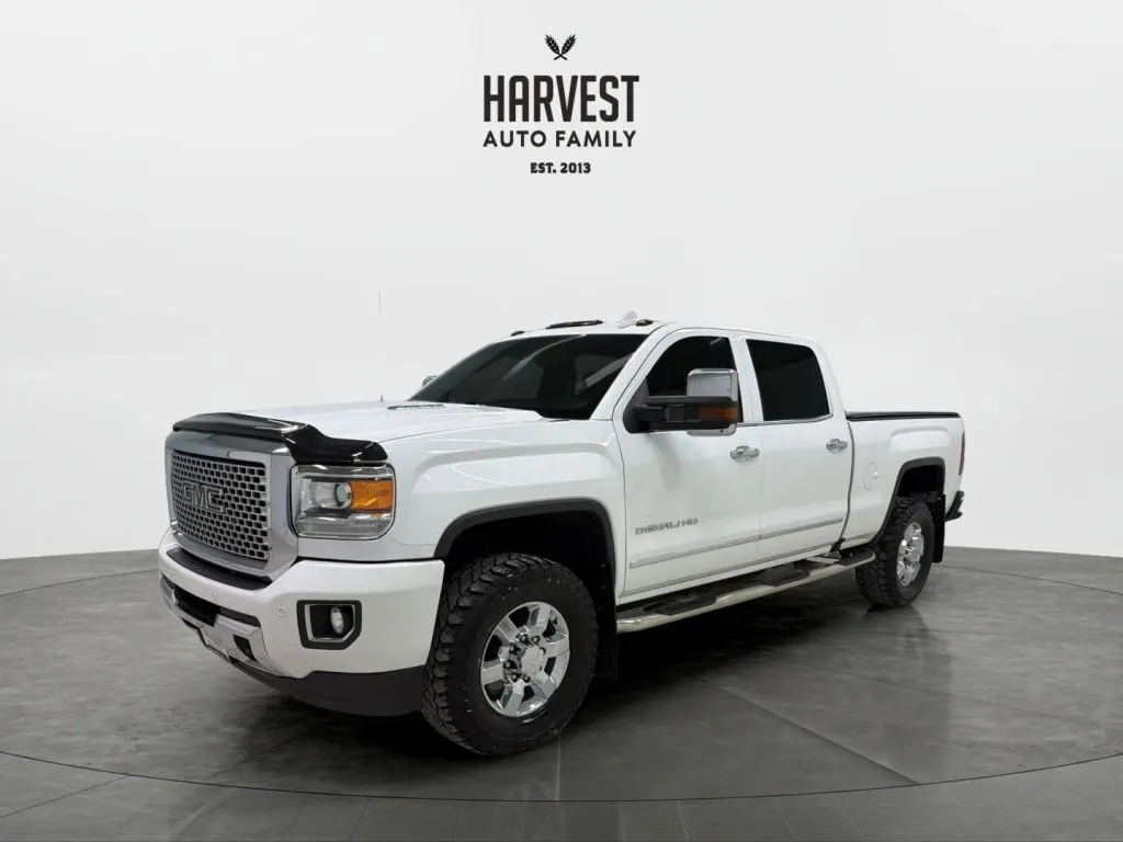 White 2016 GMC Sierra 3500 HD Crew Cab Denali Pickup 4D 6 1/2 ft for sale in Wahoo, NE