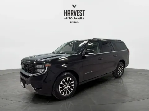 Black 2025 Ford Expedition MAX Platinum Sport Utility 4D for sale in Wahoo, NE